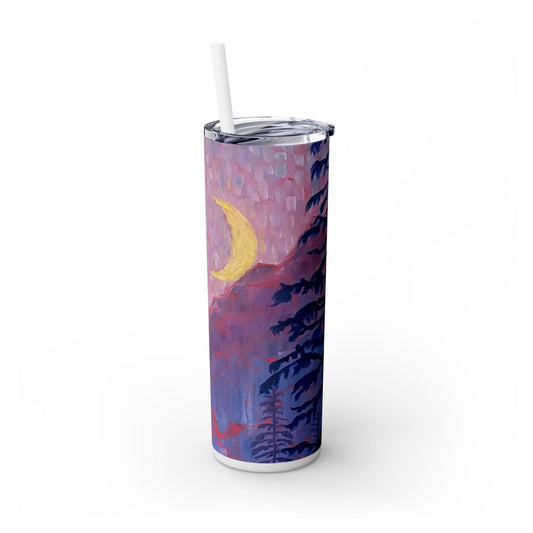 Skinny Tumbler with Straw, 20oz