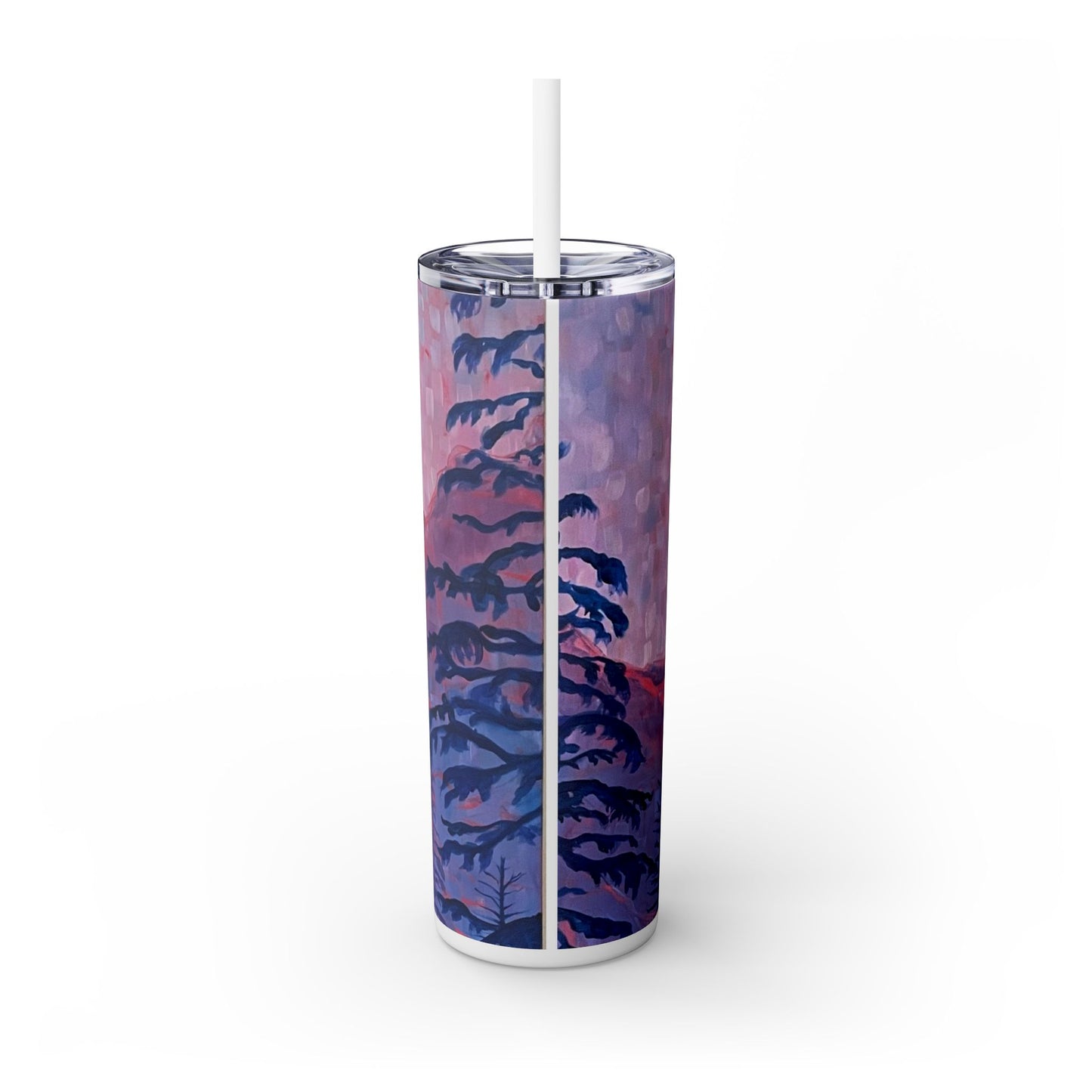 Skinny Tumbler with Straw, 20oz