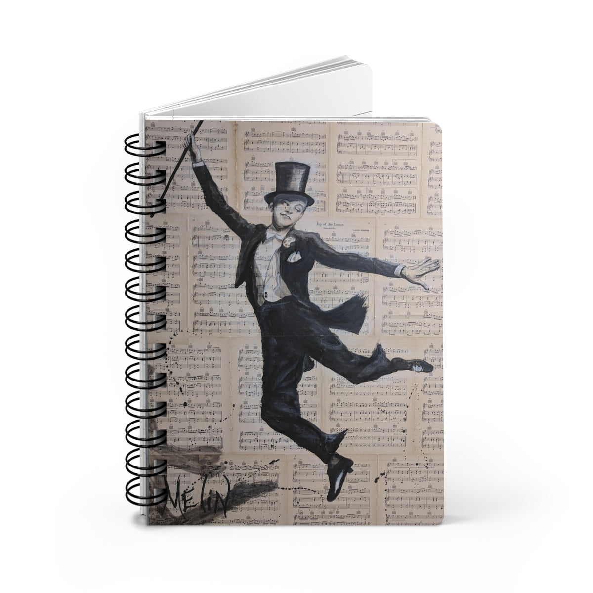 Freddy Astaire - Spiral Bound Journal