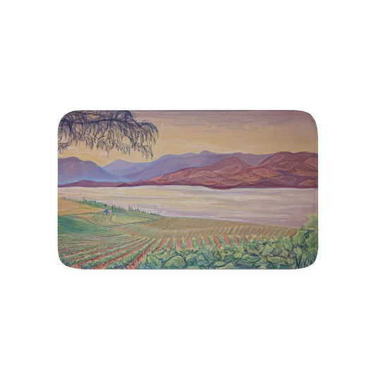 Chelan Vineyard Memory Foam Bath Mat