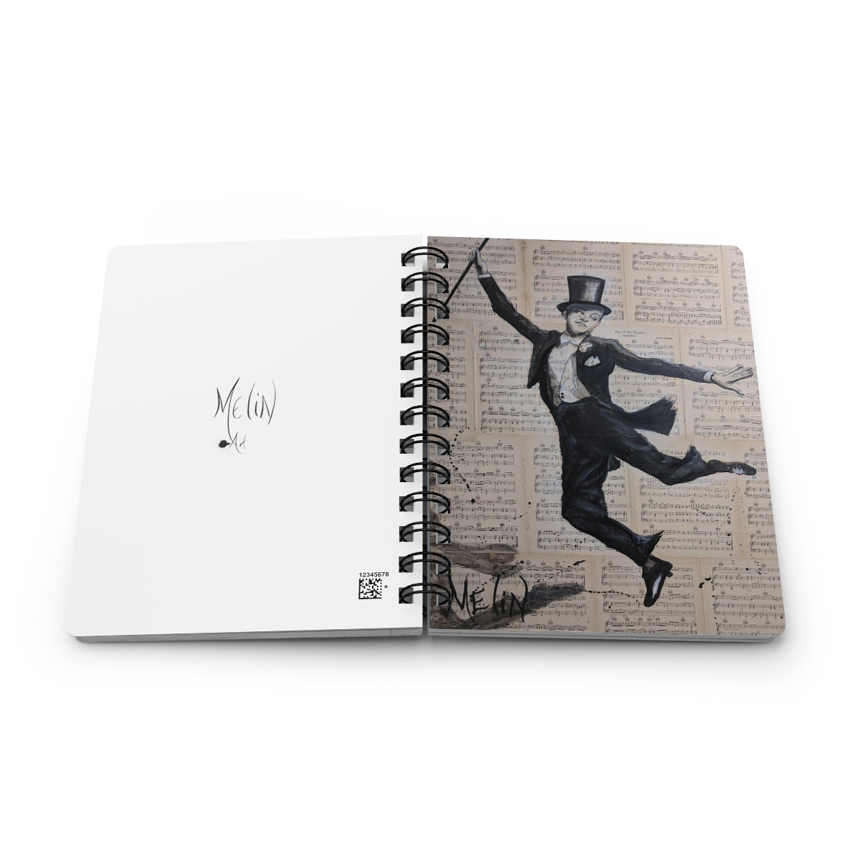 Freddy Astaire - Spiral Bound Journal