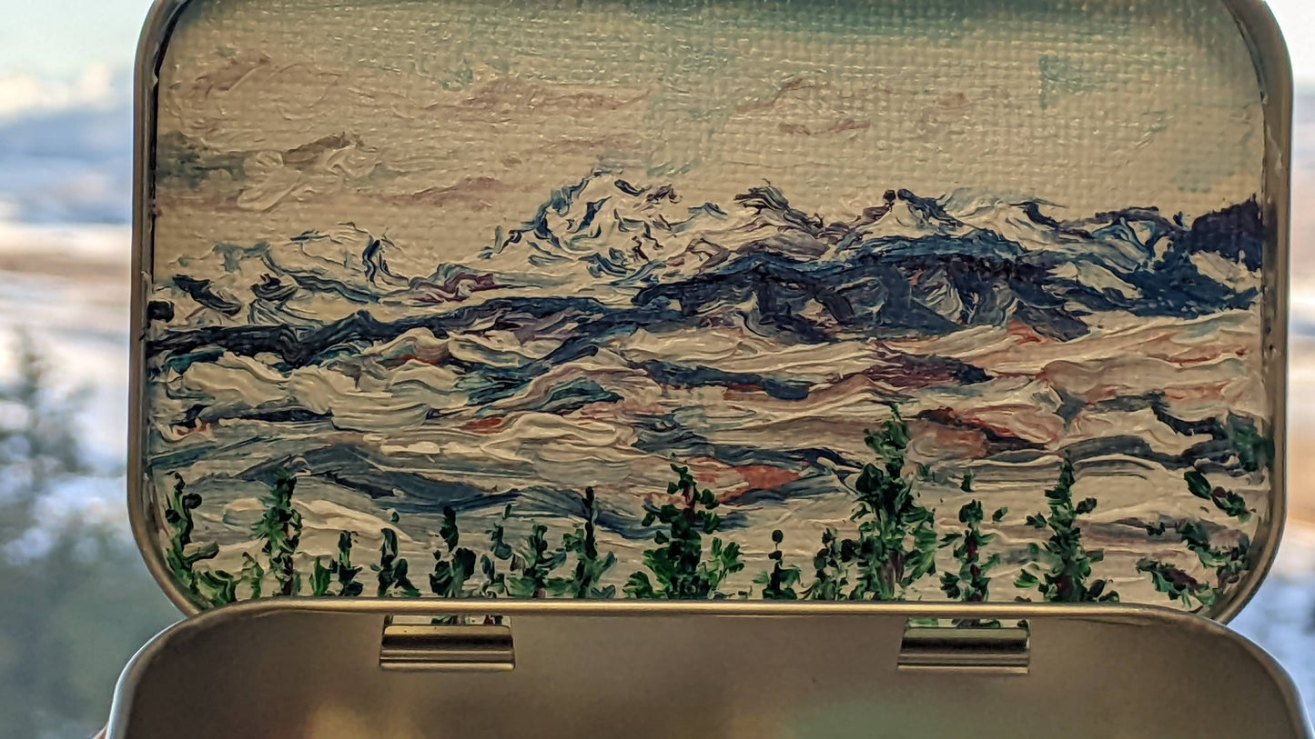 SOLD- Snow Capped Ridges