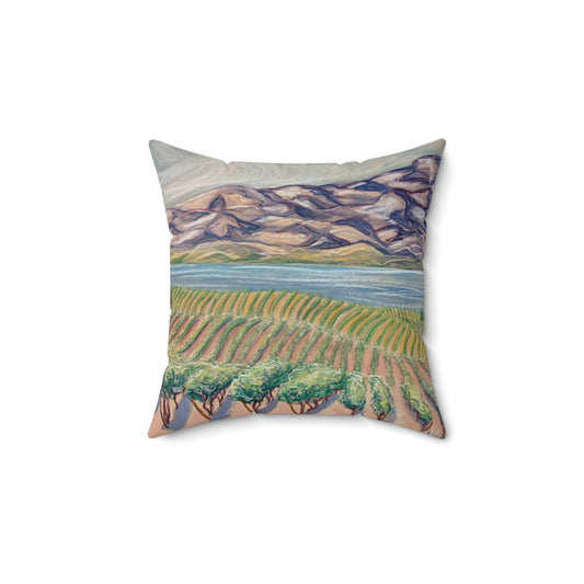 Vinyard en Chelan - Square  Pillow Case