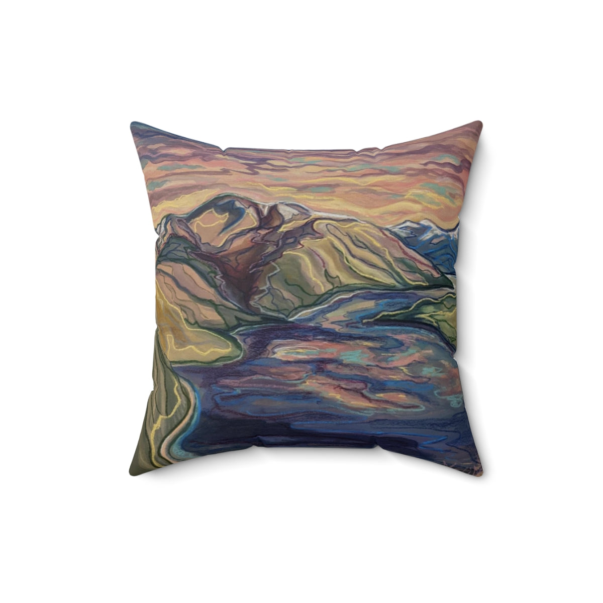 Fire Sky - Square Pillow Case