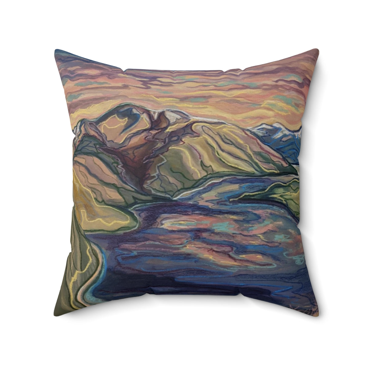 Fire Sky - Square Pillow Case